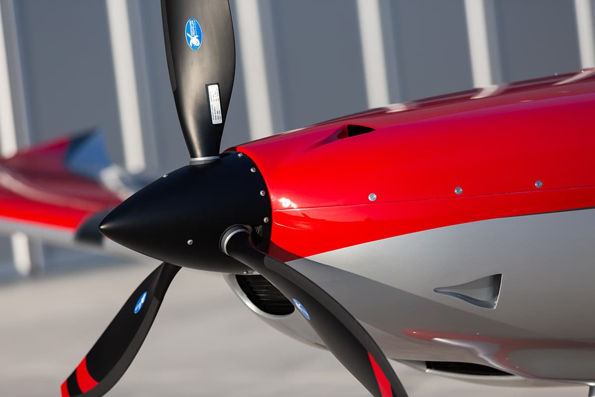 Bristell Classic spinner and cowling detail