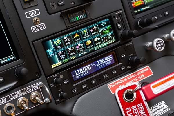 Garmin GPS, navigation and ADS-B avionics in the Bristell B23 Turbo